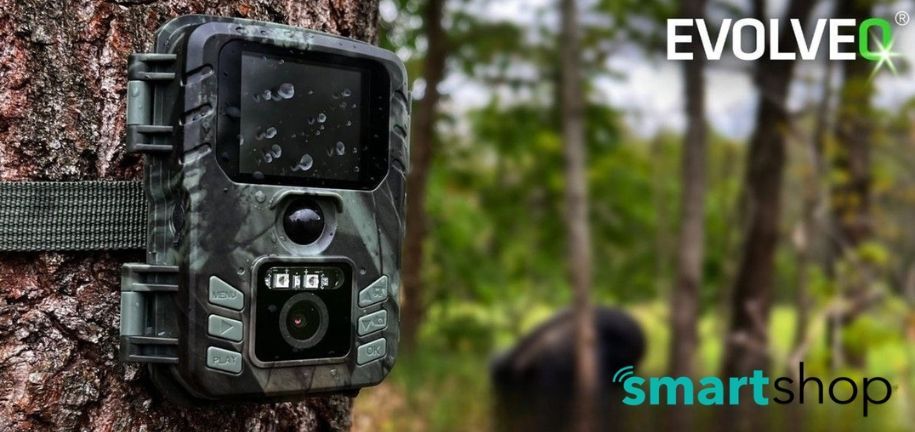 Otestovali sme za vás - novinka v SMARTSHOPE v podobe fotopasce EVOLVEO