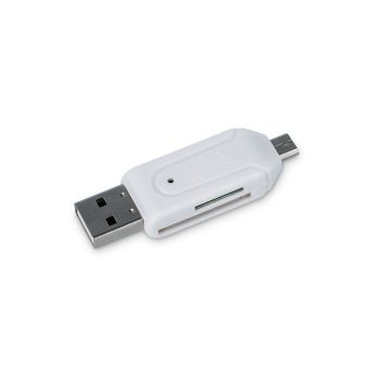 FOREVER USB OTG čítačka kariet USB & microUSB / SD & microSD