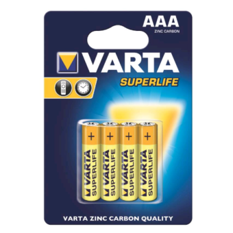 Batérie Varta AAA  Superlife 4ks