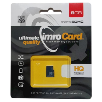 Pamäťová karta Imro microSDHC 8GB/C4 bez adaptéra
