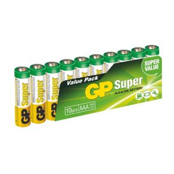 Batérie GP AAA Super Alkaline 10ks