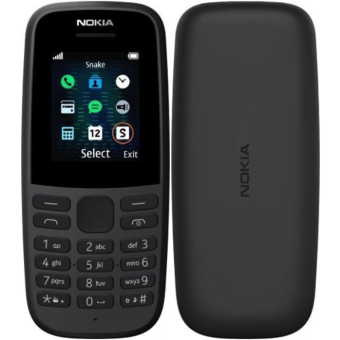 Nokia 105 SS Čierny