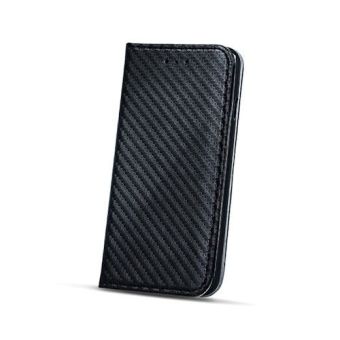 Diarové puzdro Smart Carbon pre Nokia 6 čierne 
