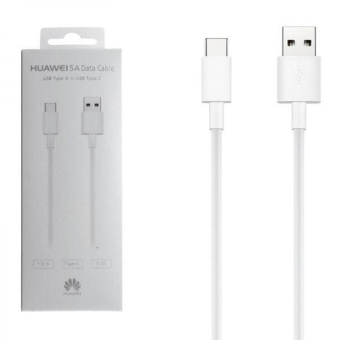 Kábel Huawei AP71, USB-A na USB-C, 5A, 1m, biely (Blister)
