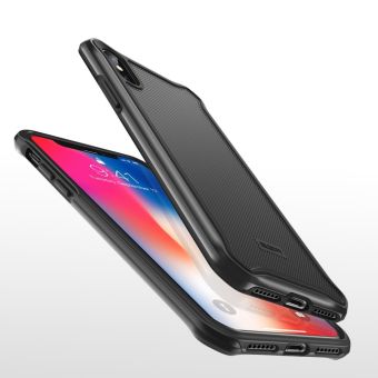 Plastové puzdro ESR Glacier pre Apple iPhone X/XS čierne