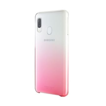 Silikónové puzdro Samsung na Samsung Galaxy A20e A202 EF-AA202CP Gradation Cover ružové