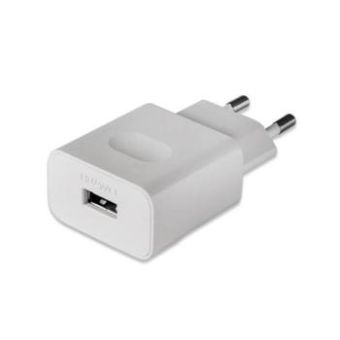 HW-090200EH0 Huawei USB Cestovní Dobíječ White (Bulk)