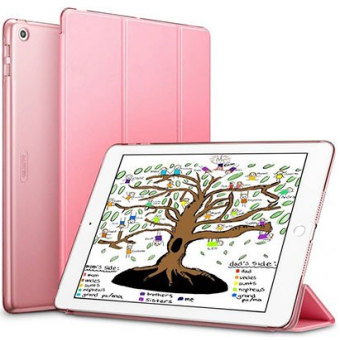 Diárové puzdro na Apple iPad 9.7 2017/2018 ESR Colour Edition Pink