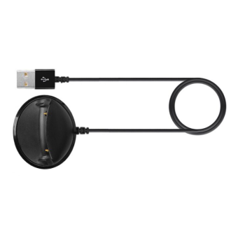 Nabíjací kábel na Samsung Gear Fit2 SM-R360 Tactical USB čierny 