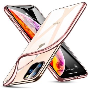 Silikónové puzdro ESR Essential Crown pre Apple iPhone 11 ružovo zlaté 