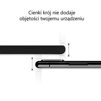 Silikónové puzdro na Apple iPhone 7/8/SE 2020 Mercury Silicone čierne