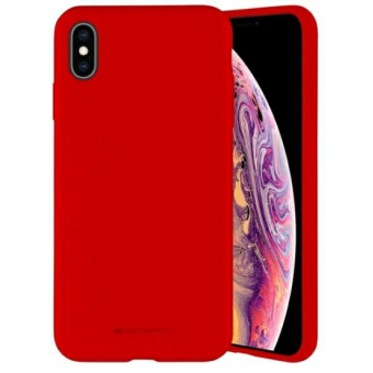 Silikónové puzdro Mercury pre Apple iPhone 11 Pro červené