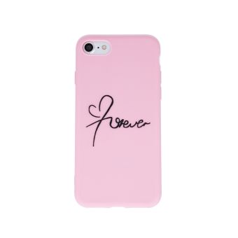 Silikónové puzdro Forever Love pre Apple iPhone 11 Pro Max ružové