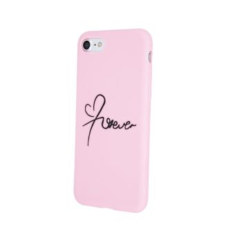 Silikónové puzdro Forever Love pre Samsung Galaxy S20 ružové