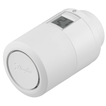 Inteligentná radiátorová termostatická hlavica Danfoss Eco™ Bluetooth biela