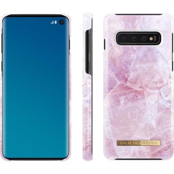 Plastové puzdro na Apple iPhone XR iDeal Of Sweden Golden Blush Marble