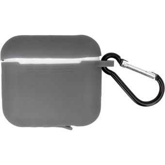 Silikónové puzdro na Apple AirPods Pro šedé