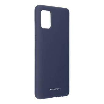 Silikónové puzdro Mercury Silicone pre Samsung Galaxy A51 A515 modré 