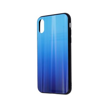 Plastové puzdro Aurora Glass pre Apple iPhone 7/8/SE 2020 modré