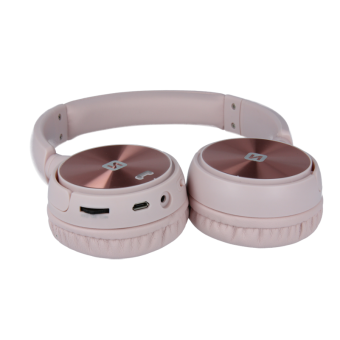 SWISSTEN Trix Bluetooth Stereo Headphones ružové