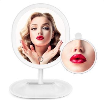 Kozmetické Make-Up zrkadlo iMirror Charging nabíjací s LED osvetlením biele