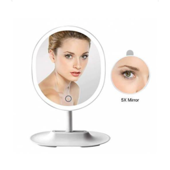 Kozmetické Make-Up zrkadlo iMirror Charging nabíjací s LED osvetlením biele
