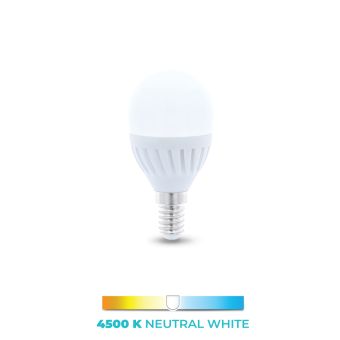 LED žiarovka E14 G45 10W 230V 4000K 1000lm ceramic Forever Light