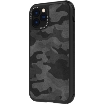 Odolné puzdro na Apple iPhone 11 Pro Black Rock Robust Real Leather Camouflage čierne