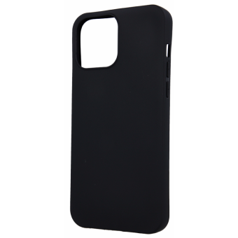 Silikónové puzdro na Apple iPhone 12 Pro Max Matt čierne
