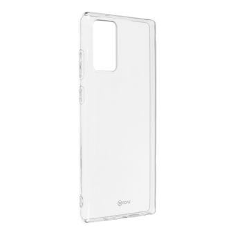 Silikónové puzdro na Samsung Galaxy Note 20 Jelly Roar transparentné 