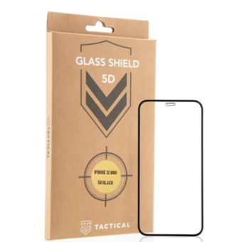 Tvrdené sklo Tactical Shield 5D na iPhone 12 mini čierne