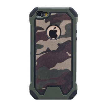 Silikónové puzdro Army Camouflage TPU pre Samsung Galaxy A51 A515 zelené
