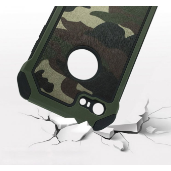 Silikónové puzdro Army Camouflage TPU pre iPhone 11 Pro zelené
