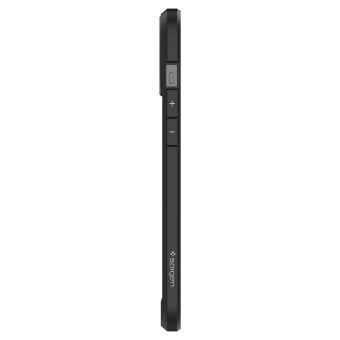 Plastové puzdro pre iPhone 12 Pro Max SPIGEN Ultra Hybrid čierne