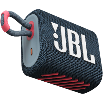 JBL GO3 Coral modrý