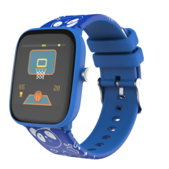 Detské Smart hodinky CARNEO Smart TIK&TOK HR+ Boy modré