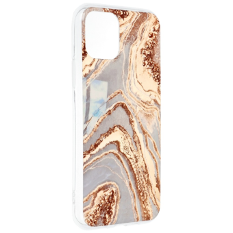 Silikónové puzdro na Apple iPhone 12/12 Pro Forcell MARBLE COSMO vzor 09