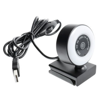 Webová kamera s mikrofónom ECM-CDV1233A 2K / 30fps s LED lampou
