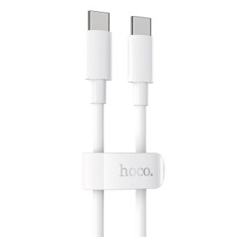 Kábel HOCO High Power X51, USB-C na USB-C PD 100W, 1m, biely