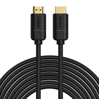 Kábel Baseus HDMI 2.0 4K 30 Hz 3D HDR 18 Gbps 8 m čierny