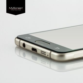Tvrdené sklo na Samsung Galaxy A6 A600 My Screen Lite Edge celotvárové čierne