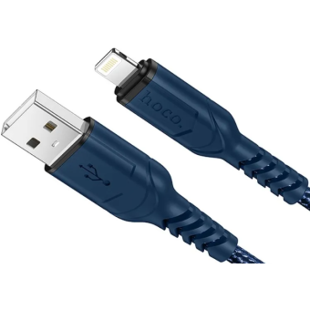 Kábel HOCO VICTORY X59, USB na Lightning 8-pin 2,4A , 1m, modré