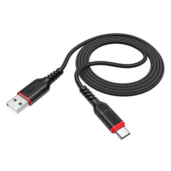 Kábel HOCO VICTORY X59, USB na USB-C 3A, 1m, čierny