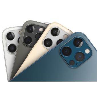 Ochranný kryt na fotoaparát na Apple iPhone 12 Pro Ringke šedý