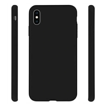 Silikónové puzdro na Apple iPhone 12/12 Pro Beline  čierne