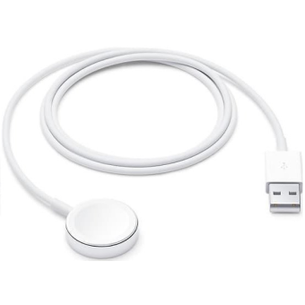 Kábel Apple na Apple Watch series 7/6/5/4/3/2/1/SE MX2E2ZM/A biely (Bulk)