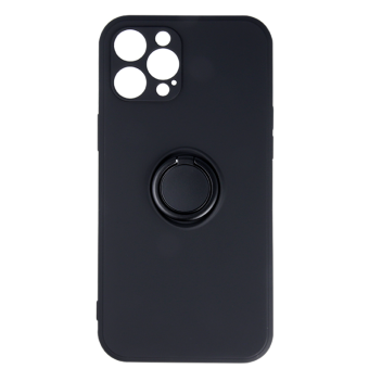 Silikónové puzdro na Motorola Moto G9 Play/E7 Plus Finger Grip čierne