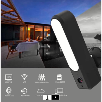 Bezpečnostná smart kamera so svetlom IP65 iQtech Smartlife R9820-D5B, Wi-Fi IP