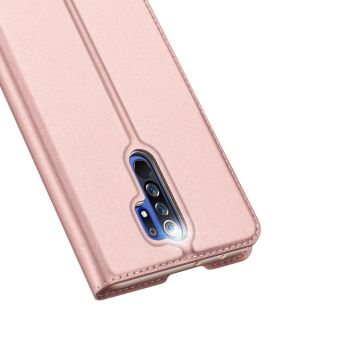 Diárové puzdro na Xiaomi Redmi 9 Dux Ducis Skin Pro ružovozlaté