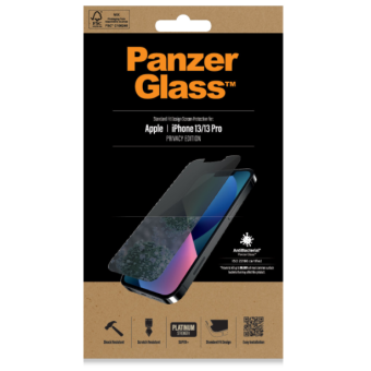 Tvrdené sklo na Apple iPhone 13/13 Pro/14 PanzerGlass Standard Fit Privacy AB